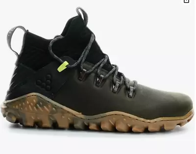 Vivobarefoot Magna Forest ESC Bracken Lime Leather  Men's Shoes Boots Michelin • $140