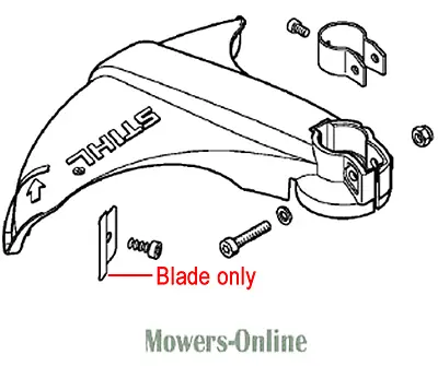 £6.25 • Buy Stihl Brushcutter Guard Line Cutting Blade 4130 713 4100 FS40 FS45 FS50 FS75 Etc