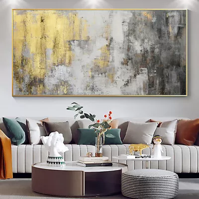 Mintura Handpainted Abstract Oil Paintings On Canvas Wall Art Picture Home Decor • £127.05