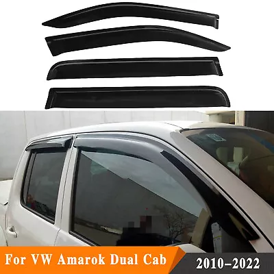 Weathershields Weather Shields Sun Visors For VW Amarok Dual Cab 09+ • $45.29