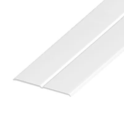 Flexible Angle Plastic Corner Trim  Adjustable Edging Beading 25mm X 25mm X 5m • £9.95