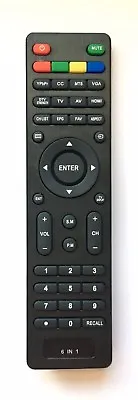 New USBRMT 6 In 1 Universal Remote For Pioneer Viore Polaroid RCA Vios Speler TV • $9.95