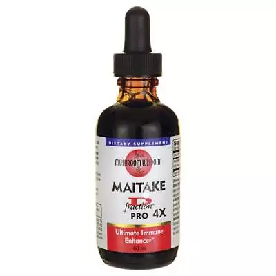 Mushroom Wisdom Maitake D-Fraction Pro 4X 60 Ml Liq • $67.07