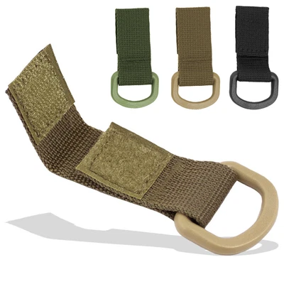 £2.30 • Buy Bulldog MOLLE Webbing Keyring Belt Mounting Gear Hook Loop D-Ring Clip Link Loop