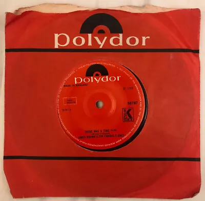 £14.99 • Buy James Brown & The Famous Flames - There Was A Time 7” Vinyl Polydor Records 1968