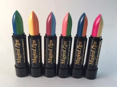 MAGICAL LIPS Mood Lipstick Six Pc Gift Pack (Made In USA) #ML-6 • $12.95