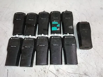 Lot Of 12 Defective Motorola Radius CP150 AAH50KCC9AA1AN Handheld Radio AS-IS • $247.50