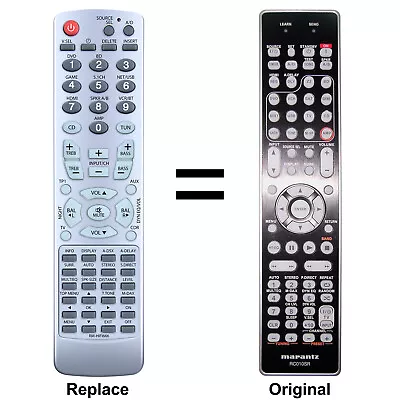 RC010SR Replacement Remote Control For Marantz AV Receiver NR1601 SR5000 SR5005 • $45.27