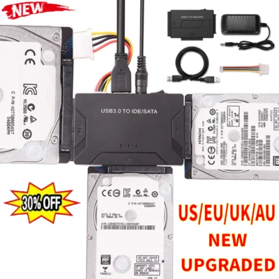 $36.05 • Buy For Zilkee Ultra Recovery Converter USB To SATA/IDE Hard-drive Disk Adapter Set