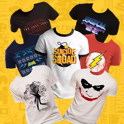 £9.99 • Buy Mystery T Shirt Bundle Officially Licensed Marvel DC Star Wars Retro - XL