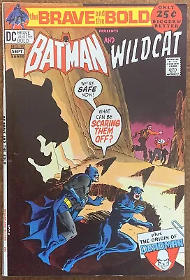 $25 • Buy DC Brave & The Bold 97 BATMAN & WILDCAT + DEADMAN Origin ~ NEAL ADAMS Cover 1971