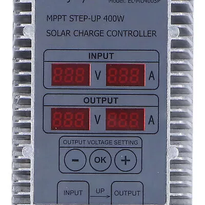 400W Solar Battery Charge Controller Boost MPPT Voltage Adjustable ZN • $55.65