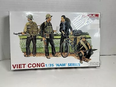 Dragon DML 3304 1/35 NAM Series VIET CONG Figures 1:35 Scale Model Kit • $17.33