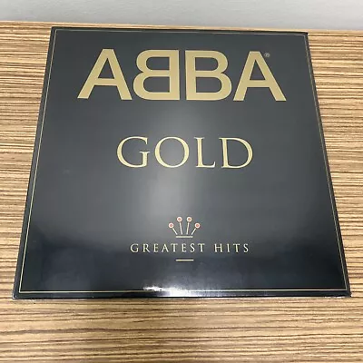 ABBA Gold Greatest Hits BLACK VINYL 2 LP NEW • $45