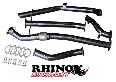 3  Inch Pipe Only Rhino Exhaust To Suit  Nissan Navara D22 3.0l Turbo Diesel   • $650