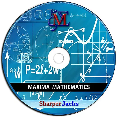 NEW & Fast Ship! Maxima Algebra / Trigonometry / Calculus Mathematics Software • $15.99