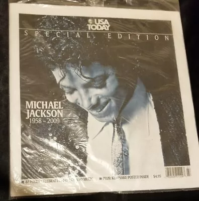 USA Today Special Edition July  2009 Michael Jackson Cover  • $24.99