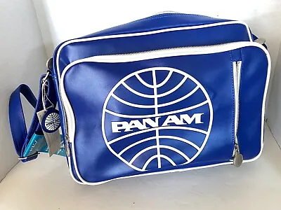 PAN AM  Secret Agent Reloaded  Bag Certified Vintage Style Pan Am Blue • $149