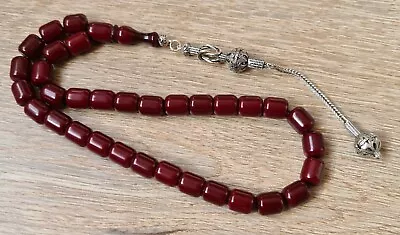 Amber Bakelite  Prayer Worry Beads Tasbih Tasbeeh تسبيح Masbaha مسبحة • $26.03