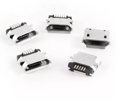 $3.90 • Buy 10pcs Micro USB Type B Female 5Pin SMT Socket Jack Connector USA SELLER