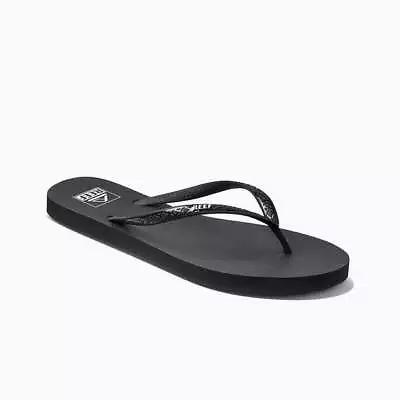 £15.99 • Buy Reef Reef Seaside Flip Flops-Black/White