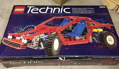 1988 Vintage Lego Technic 8865 Test Car • $1093.47