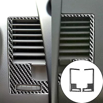 2Pcs Carbon Fiber Interior Center Air Vent Cover Trim Fits Nissan 350Z 2003-2009 • $25.40