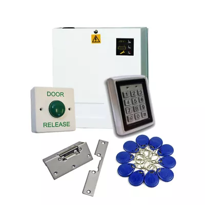 Proximity RFID Keypad Access Control Door Entry Kit With FAIL SAFE Lock Release • £169.99