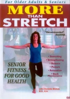 $12.95 • Buy More Than Stretch Senior Fitness For Good Health DVD Sealed New Balance Strength