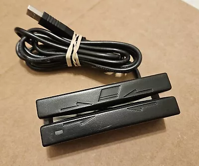Magtek Mini USB Credit Card Reader Dual Track (Black) 21040110 • $5