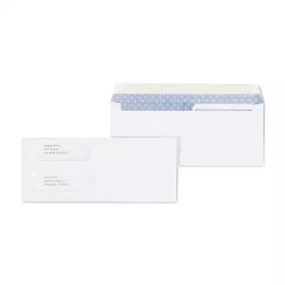 Staples Laser Check Gummed Security Tinted #9 Double-Window Envelopes 3 5/8  X 8 • $37.13