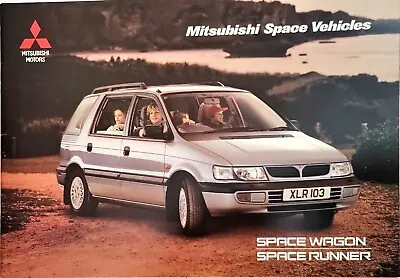 Mitsubishi Space Runner / Space Wagon Brochure 1996 • $8.90