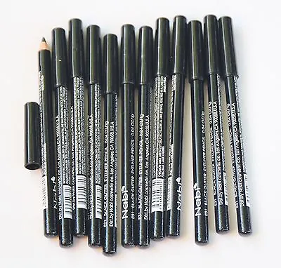 12 Pcs NABI E31 BLACK GLITTER Eye Liner Eyeliner Pencil  • $15