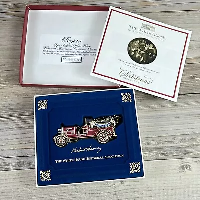 £14.85 • Buy The White House Historical Assoc 2016 Christmas Ornament H. Hoover Fire Engine