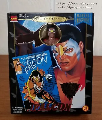 THE FALCON 8” Marvel Famous Cover Series Action Figure 1998 ToyBiz *Notes • $19.99