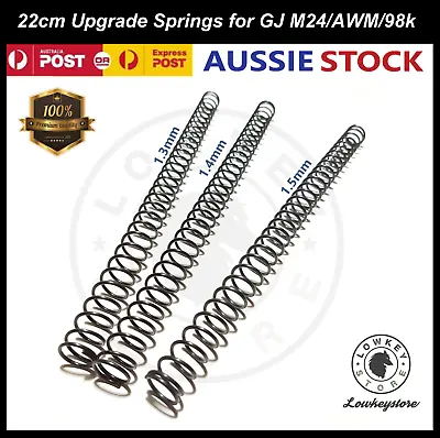 Upgrade 22cm Spring For GJ M24/AWM/KAR 98k Gel Blaster Toy Parts Accessories AU • $12.92