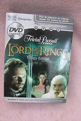 The Lord Of The Rings Trilogy Edition Trivial Pursuit Dvd Game New • £2.99