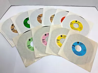 Lot Of 10 Square Dance 45 Rpm Records In Sleeves Sets In Order Vintage '80s • $12