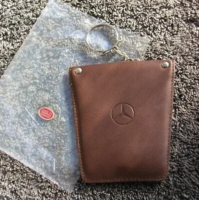 Western Germany Mercedes Leather Key Ring Pouch Bag Mb 190 500 600 /8 S Sl Nos • $245