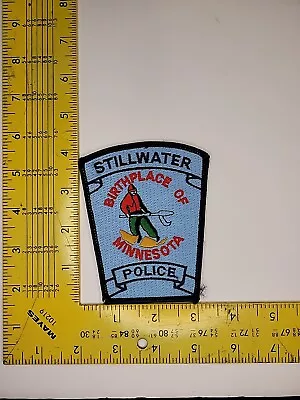 Stillwater Minnesota Police Patch • $3.50