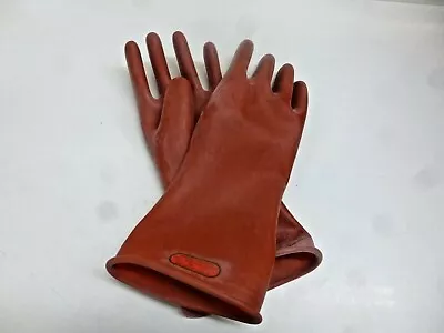 NEW!! MARIGOLD Red Electrical Gloves 0 Class Size 8 CLASS 0 R 14 • $30