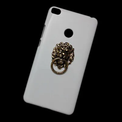 3D Metal Lion Head Finger Ring Stand Holder Back Hard Cover For Xiaomi Mi Max 2 • $7.85