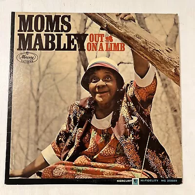 MOMS MABLEY Out On A Limb Mercury MONO MG-20889 Comedy LP 1964 VG+/VG • $4.99