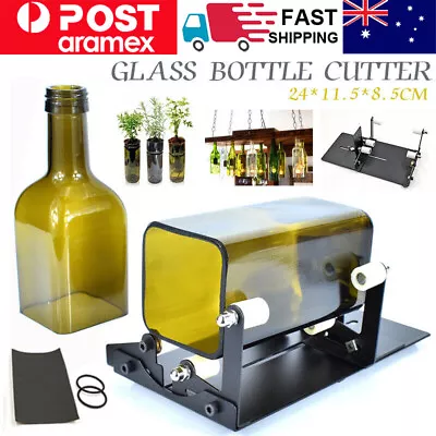 DIY Glass Bottle Cutter Kit Adjustable Sizes Glass Bottle Cutting Tools Sets AU • $17.95