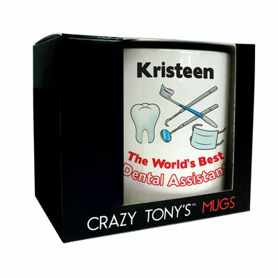 £11.94 • Buy Personalised Dental Assistant Gift Boxed Mug Worlds Best Dental Assistant Gifts