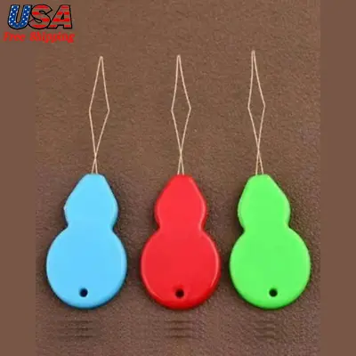 10pcs Gourd Needle Threader Household Hand Sewing Stitch Insertion Tool Crafting • $5.45