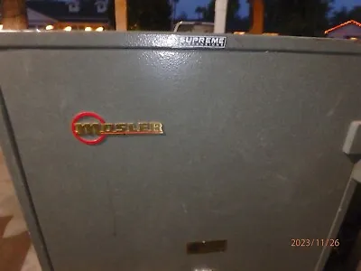 MOSLER  SAFE 1962-1963  Great Condition Fire And Burglary Resistant. See Photos • $1200