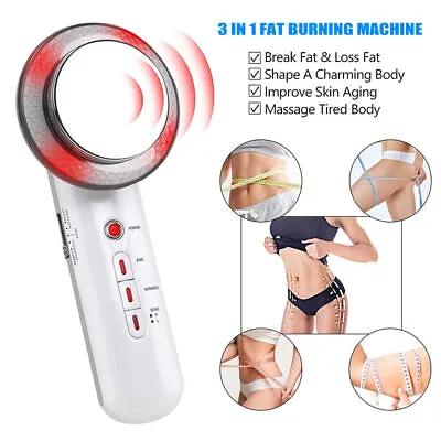 $19.12 • Buy 3In1 Ultrasonic Fat Cavitation Machine Cellulite Remover Massager Face Slimming