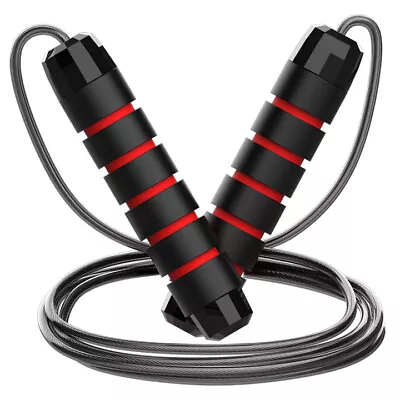 Adjustable Jump Rope Speed Workout Aerobic Exercise Boxing Fitness Gym Universal • $4.66