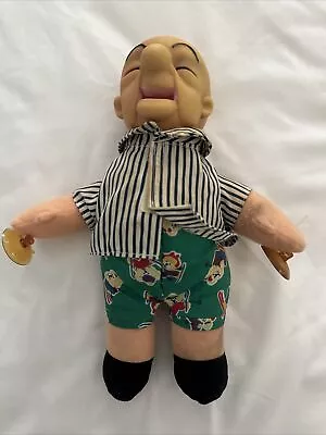 Vintage Mr Magoo Plush Car Window Suction Cling 1980's Doll Toy • $24.95